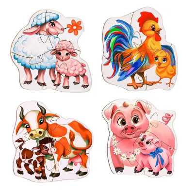 Пазлы Ферма Animals Collection Melograno MPZCAN31-M 1